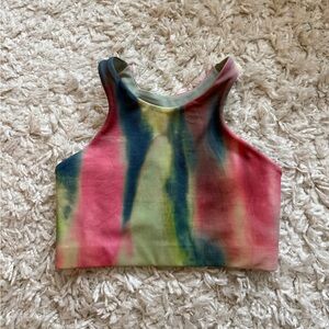 Colorful Tie-Dye Nike Sports Bra